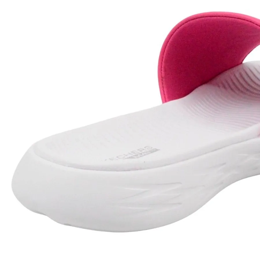 Imagen 5 de 6 de Ojotas Skechers Br On The GO 600-ROSA/BLANCO