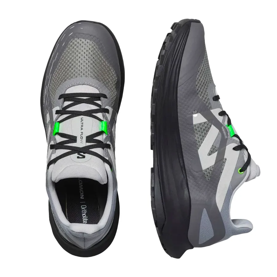 Imagen 3 de 5 de Zapatillas Salomon Ultra Flow Gtx-GRIS/GRAFITO/NEGRO