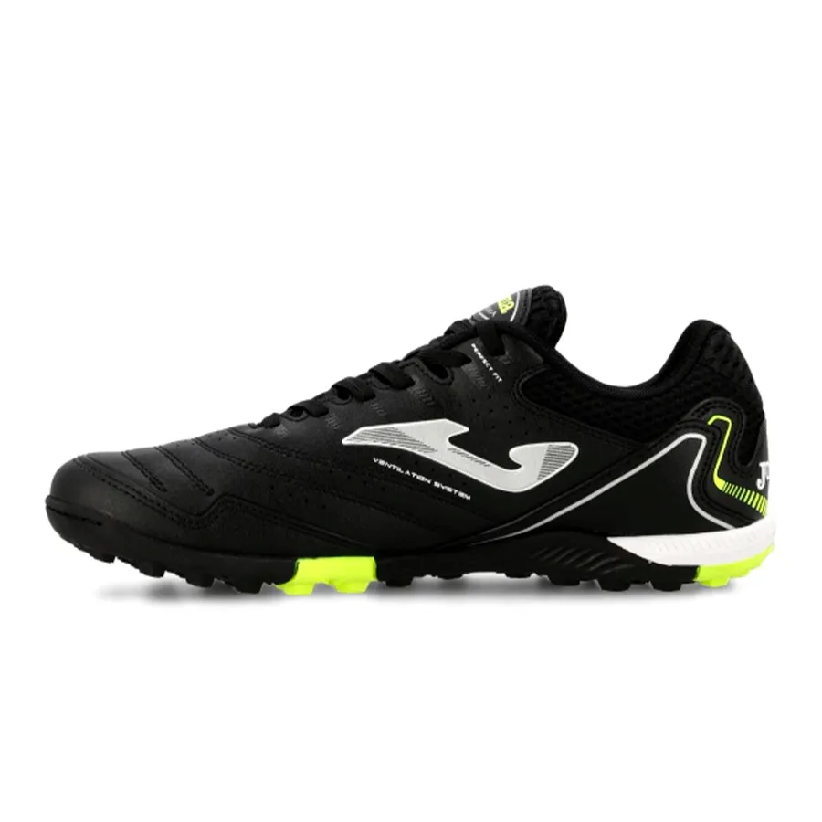 Imagen 1 de 8 de Botines Multitapón Joma Botin F5 Maxima Tf 2591-NEGRO/GRIS/AMARILLO FLUOR
