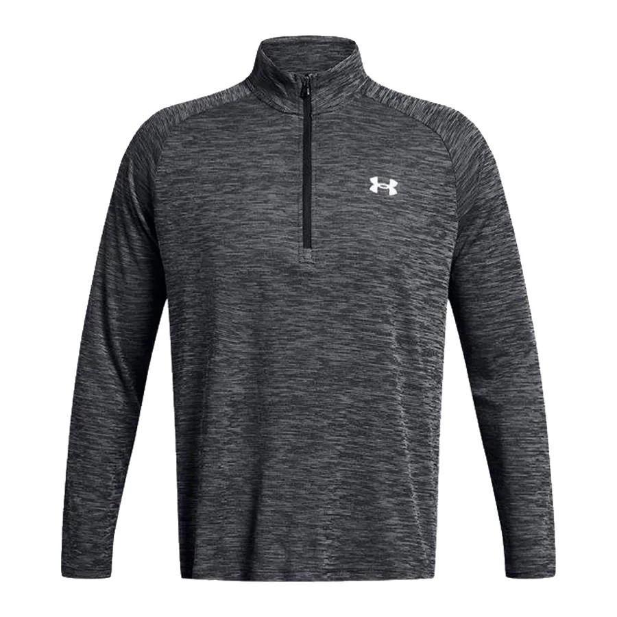 Imagen 2 de 5 de Buzo Under Armour Tech Texturizada-NEGRO/GRIS