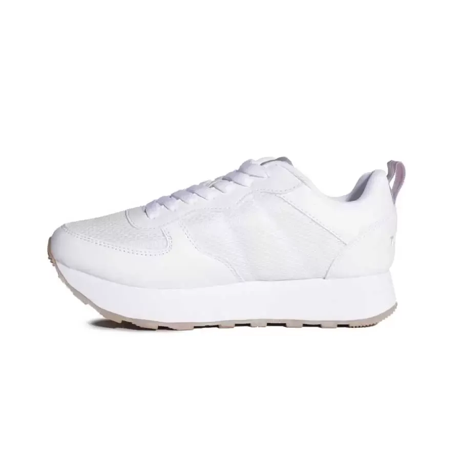 Imagen 1 de 5 de Zapatillas Topper T 350 W Wedge-BLANCO/GRIS/ROSA