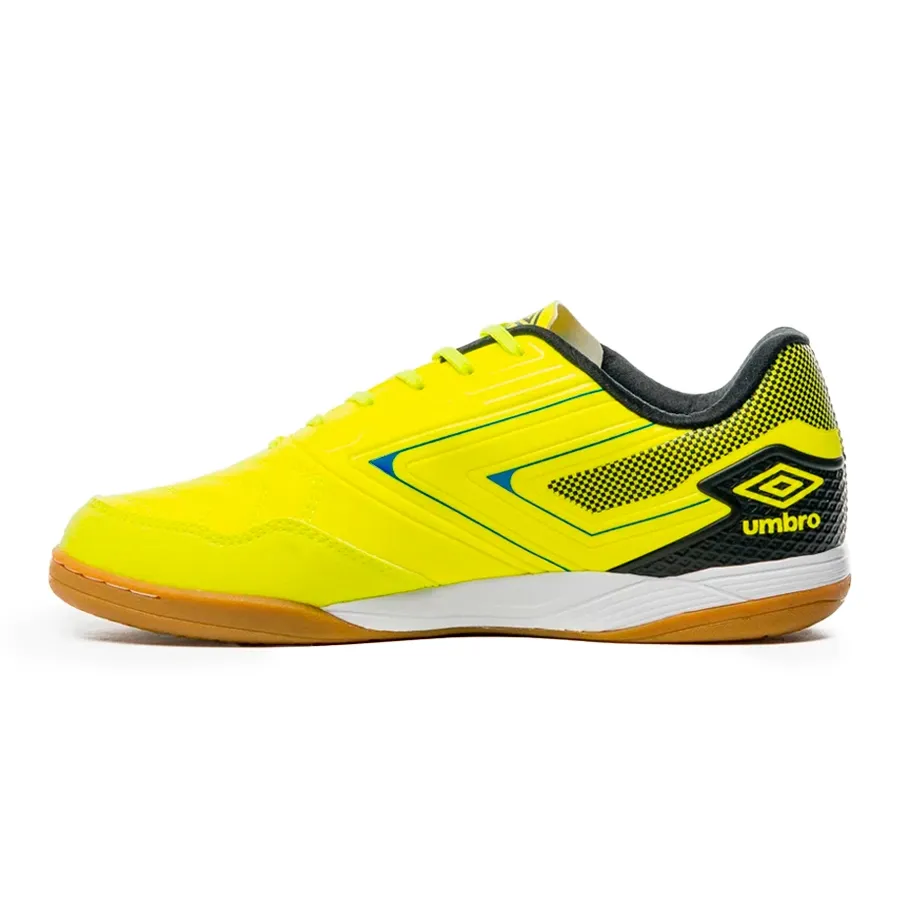 Imagen 2 de 5 de Botines Umbro Sala Pro 5 Bump Club-LIMA/NEGRO/AZUL