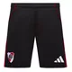 shorts-adidas-titular-river-plate-25-26-NEGRO/ROJO