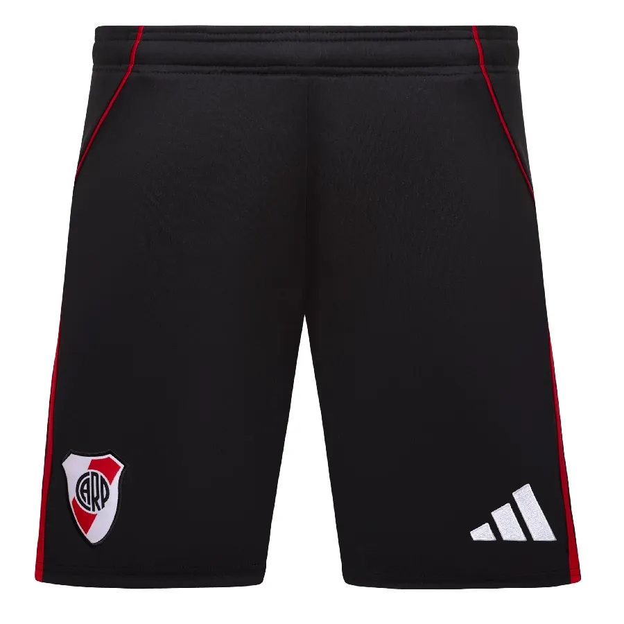 Imagen 0 de 3 de adidas Shorts  Titular River Plate 25/26-NEGRO/ROJO