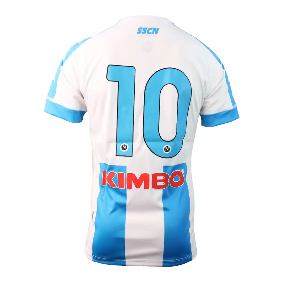 Imagen 2 de 5 de Camiseta Kappa Kombat Extra Napoli-BLANCO/AZUL