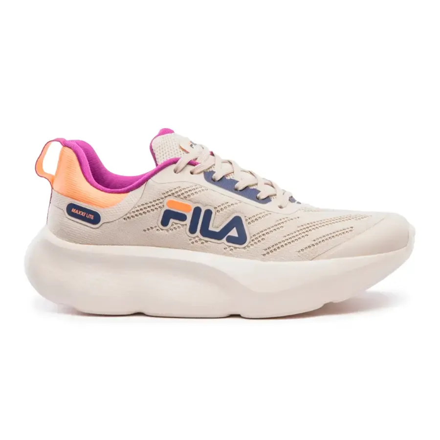 Imagen 0 de 5 de Zapatillas Fila Maxxi Lite-BEIGE/FUCSIA/NARANJA