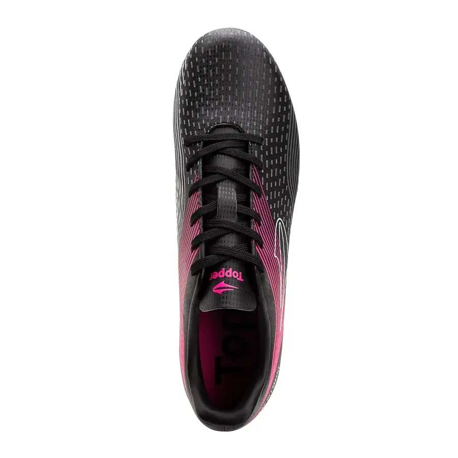 Imagen 3 de 5 de Botines Topper Stingray Iii Match 1 Fg-NEGRO/BLANCO/ROSA
