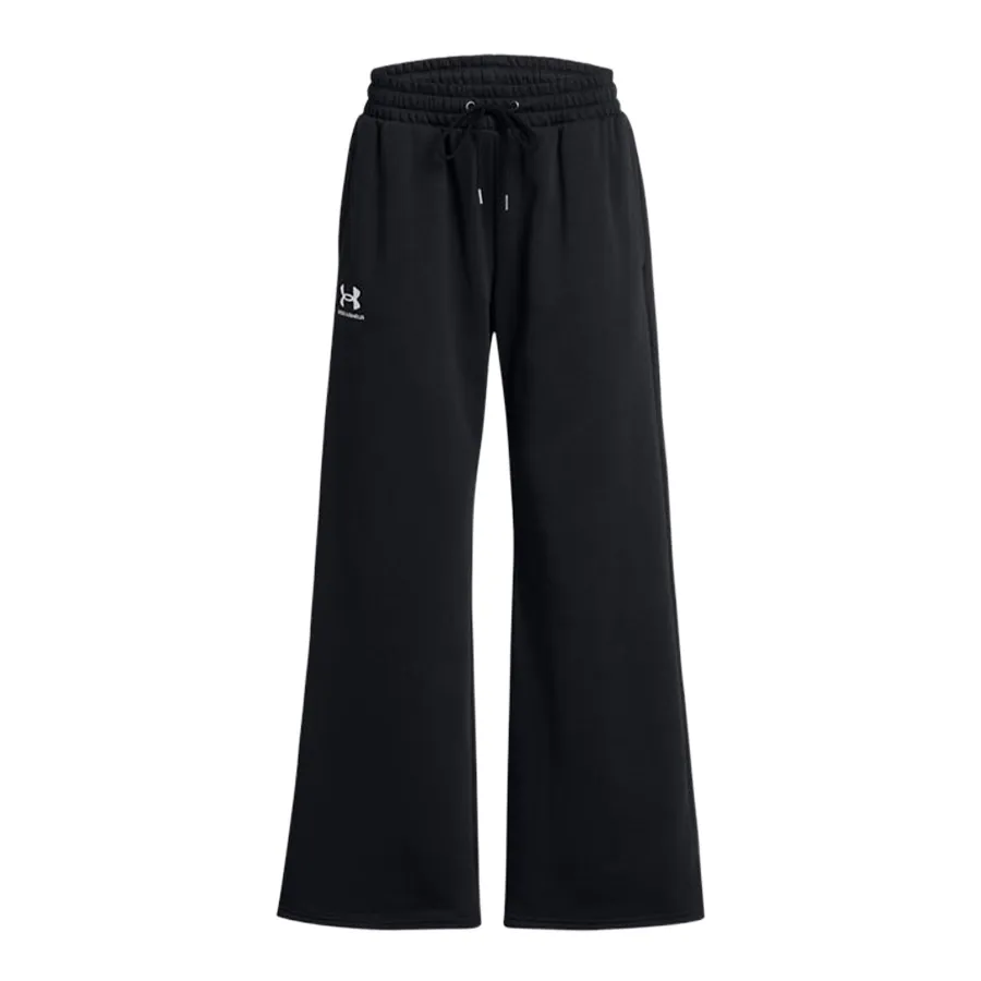 Imagen 2 de 5 de Pantalón Under Armour Icon Fleece Wide Leg-NEGRO