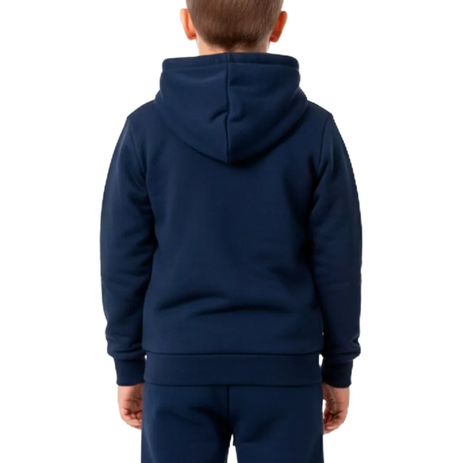 Imagen 3 de 5 de Campera Kamp Con Capucha Colegial K26-MARINO