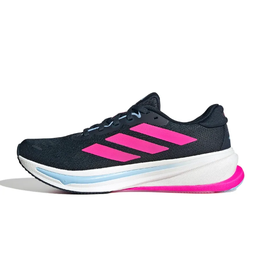 Imagen 2 de 7 de Zapatillas adidas Supernova Rise 2-NEGRO/FUCSIA