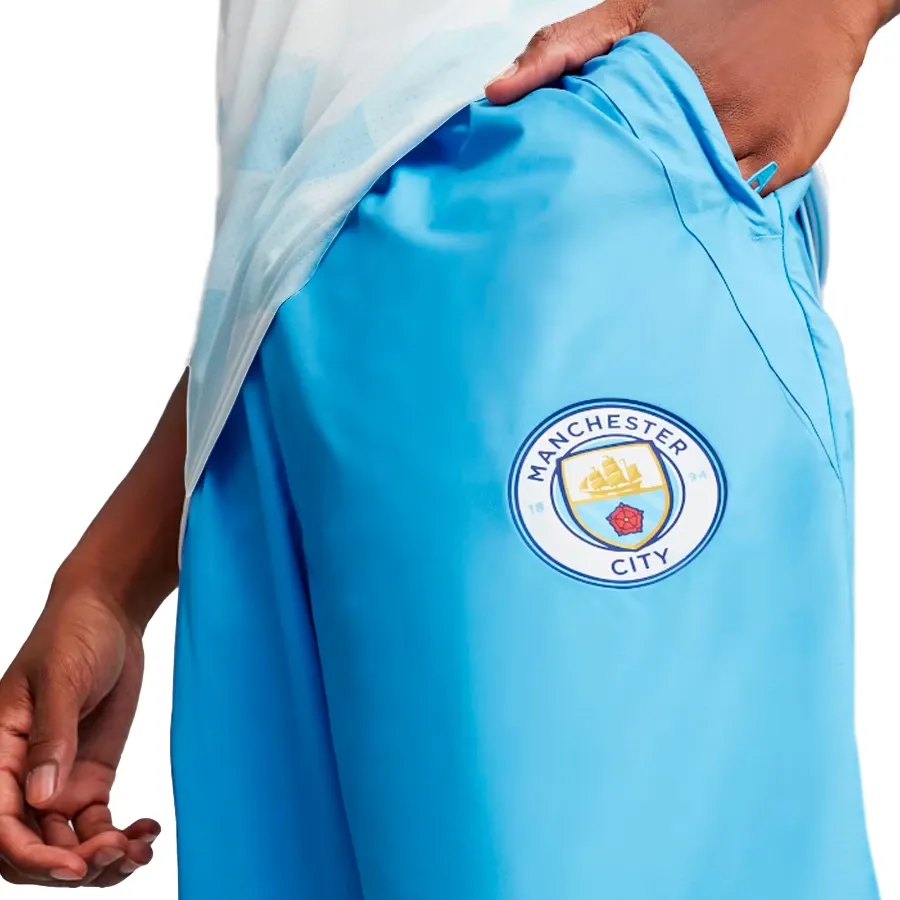 Imagen 2 de 5 de Pantalón Puma Prepartido Mc-TURQUESA/CELESTE