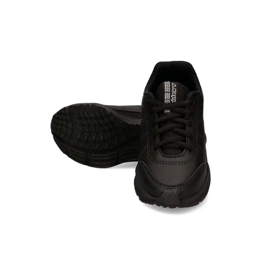 Imagen 3 de 5 de Zapatillas Kappa Play Time Kids-NEGRO/NEGRO