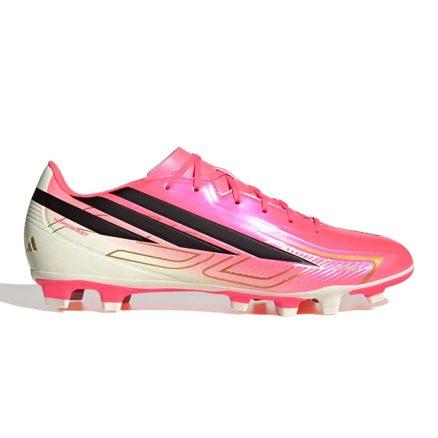 Imagen 0 de 7 de Botines adidas F50 Hyperfast Club-ROSA/BLANCO/NEGRO