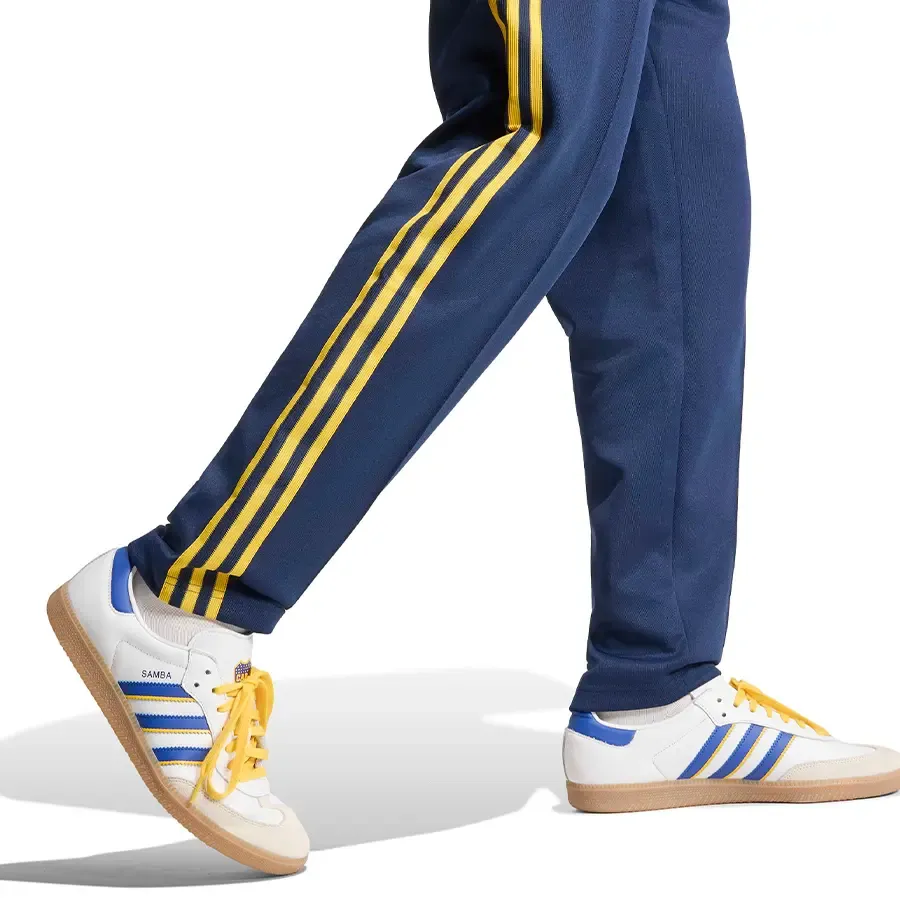 Imagen 2 de 5 de Pantalón adidas originals Boca Juniors-AZUL FRANCIA/AMARILLO