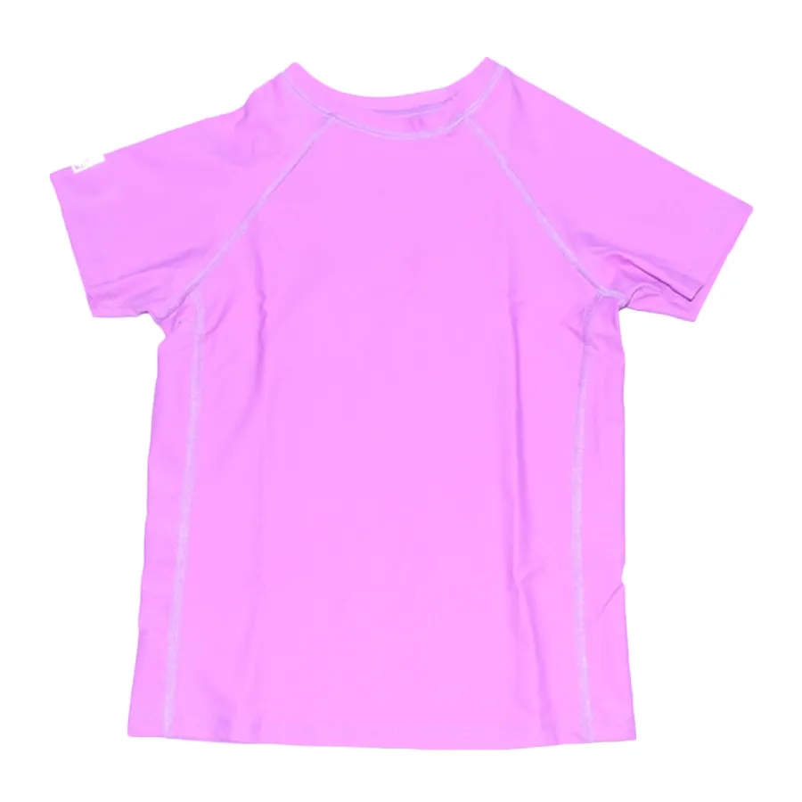 Imagen 1 de 2 de Remera Reef Mada Rashguard Mc Jr-LILA