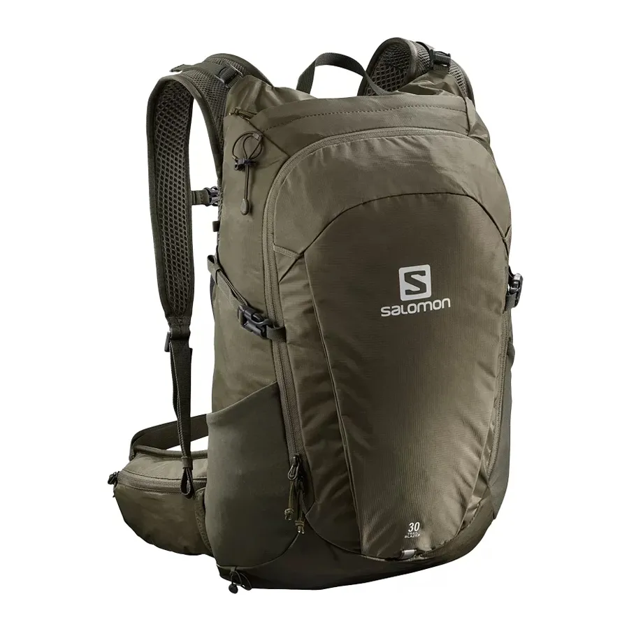 Imagen 0 de 6 de Mochila Salomon Trailblazer 30-OLIVA