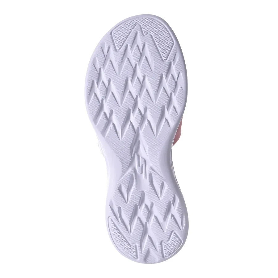 Imagen 3 de 6 de Ojotas Skechers Br On The GO 600-SALMON/BLANCO