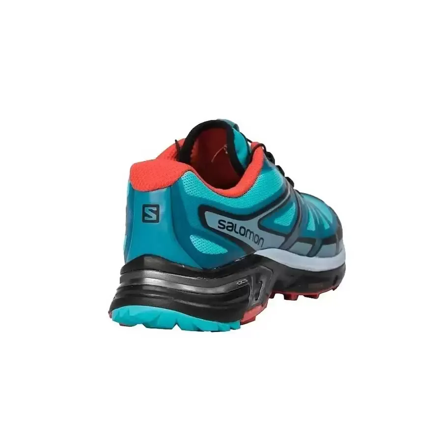 Imagen 1 de 4 de Zapatillas Salomon Wings Pro 2 W-TURQUESA/NEGRO/NARANJA