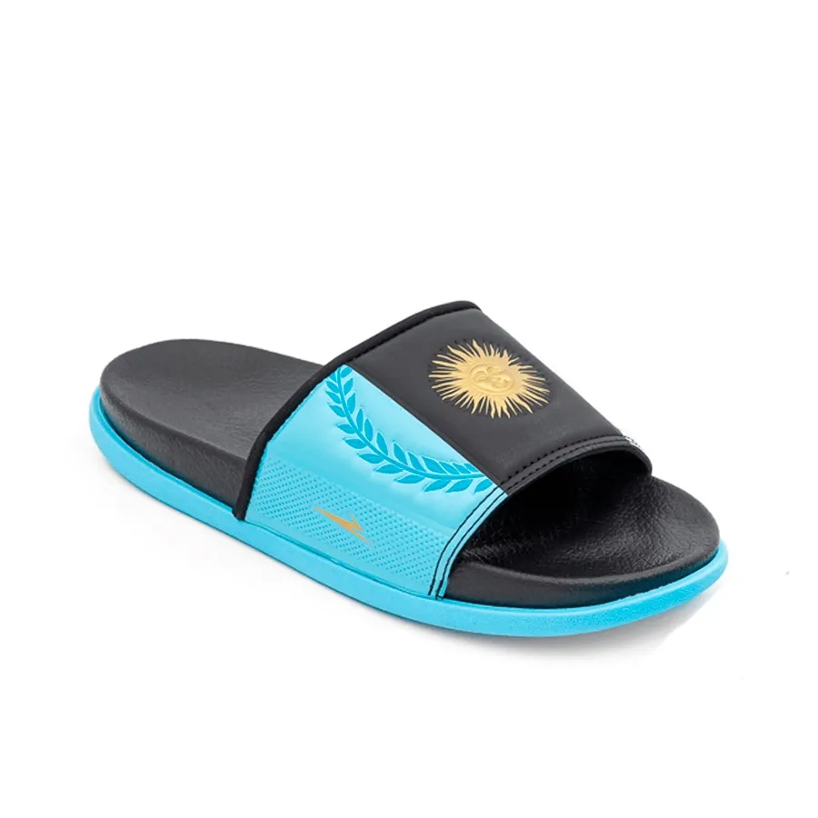 Imagen 2 de 4 de Ojotas Bagunza Arg10 Cuerpo Técnico-NEGRO/CELESTE