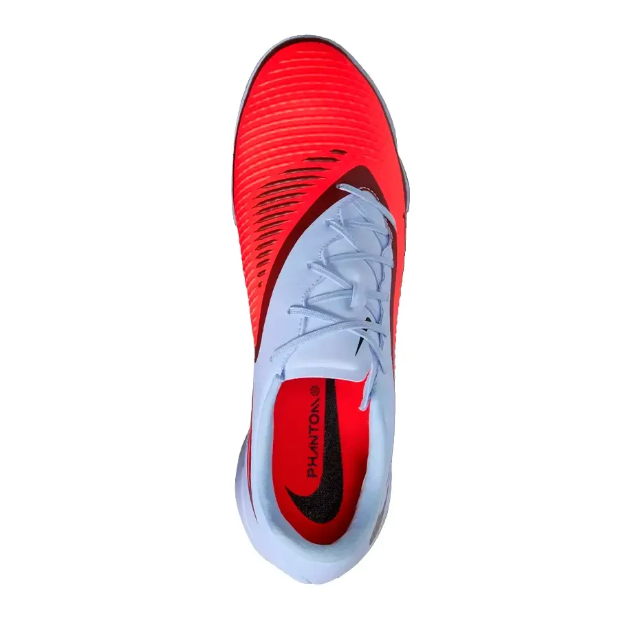 Imagen 3 de 6 de Botines Nike Phantom 360 Academy Tf-GRIS/ROJO