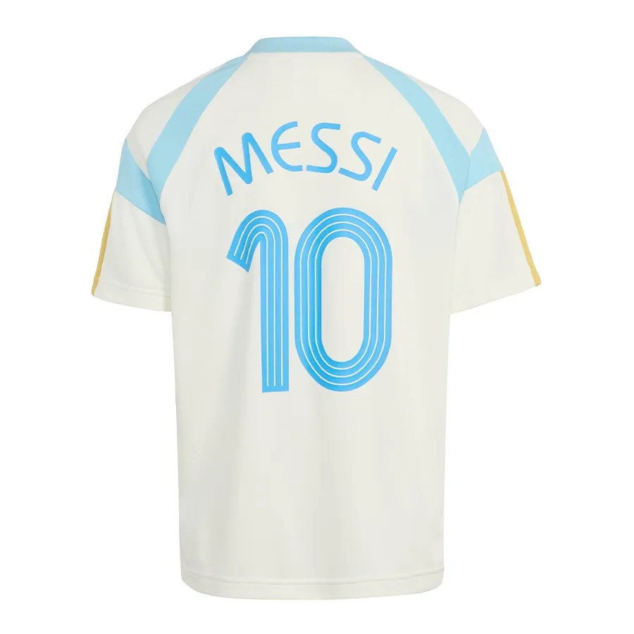 Imagen 1 de 5 de Camiseta adidas Messi House of Tiro-BLANCO/CELESTE/DORADO