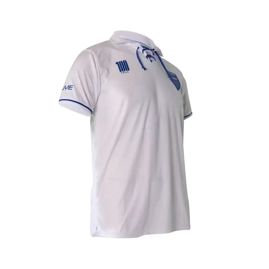 Imagen 1 de 3 de Camiseta Fiume Sport Aniversario Godoy Cruz 100 Años-BLANCO/AZUL