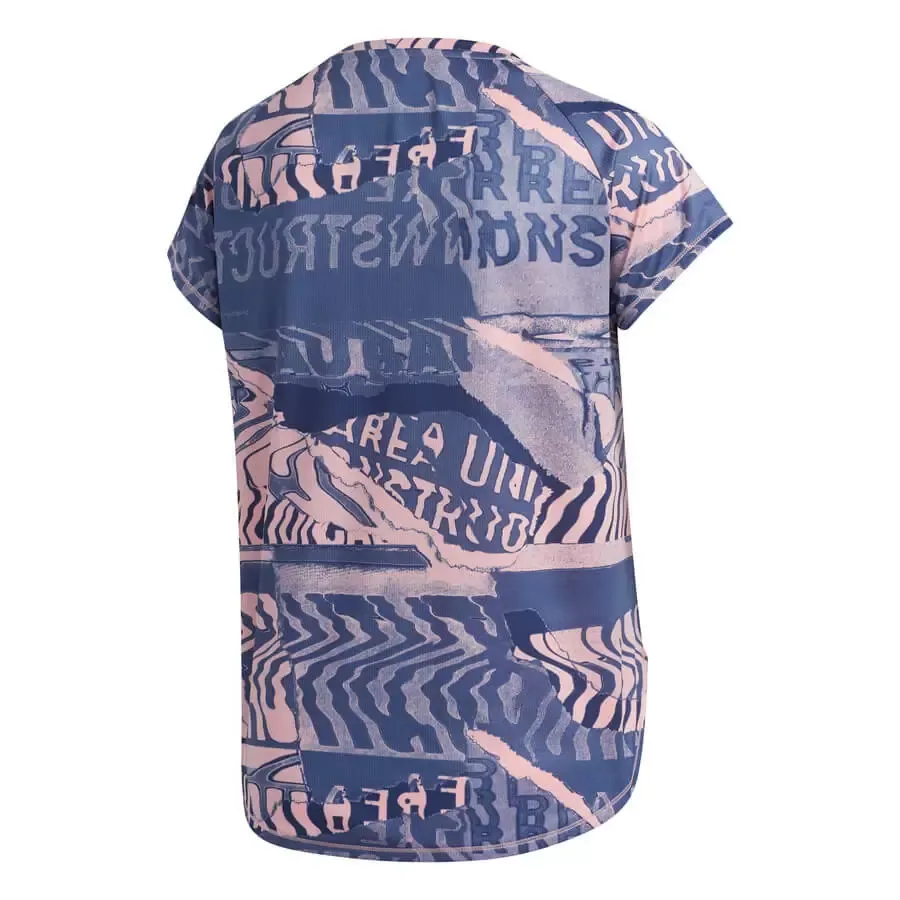 Imagen 1 de 4 de Remera adidas Para Correr Own W-ROSA/AZUL