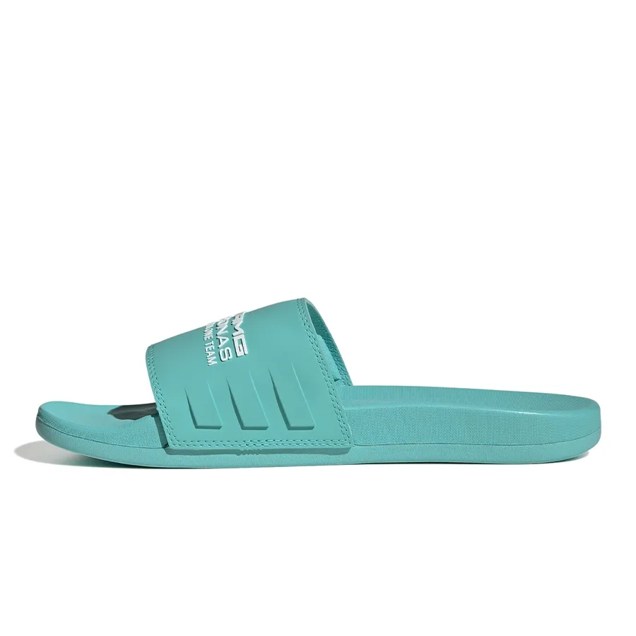 Imagen 2 de 7 de Ojotas adidas Adilette Comfort-TURQUESA/BLANCO