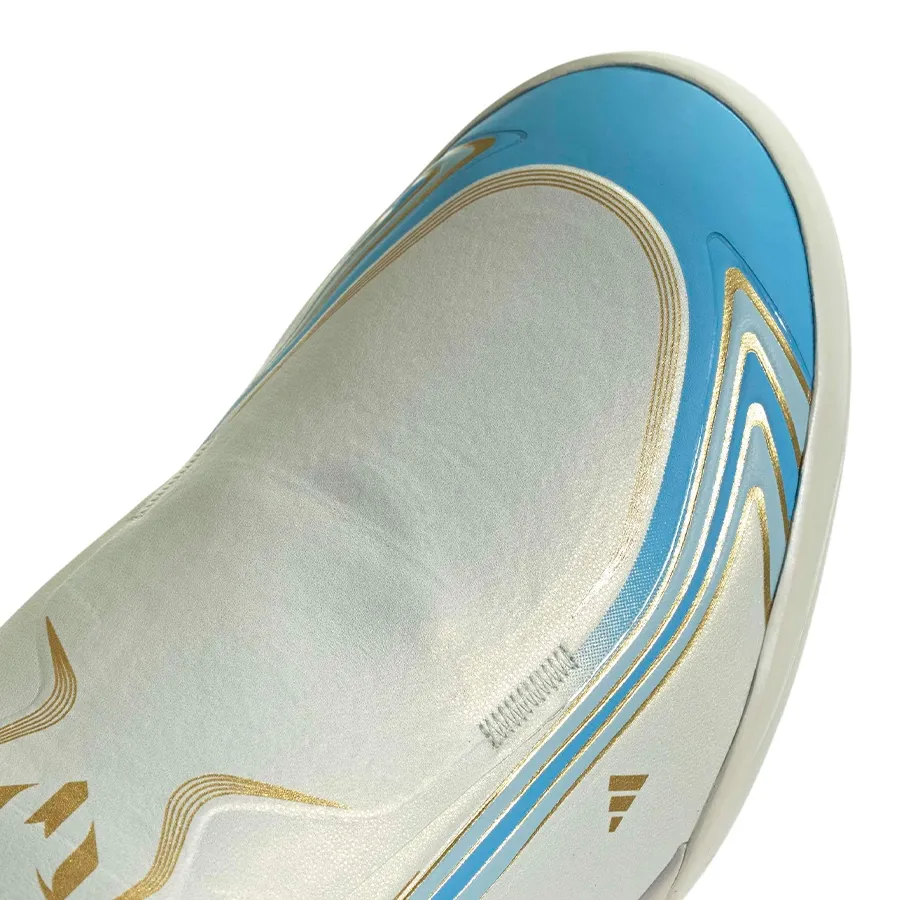 Imagen 5 de 7 de Botines Multitapón adidas Botines F50 League Ultimo Tango Tf-BLANCO/CELESTE/DORADO