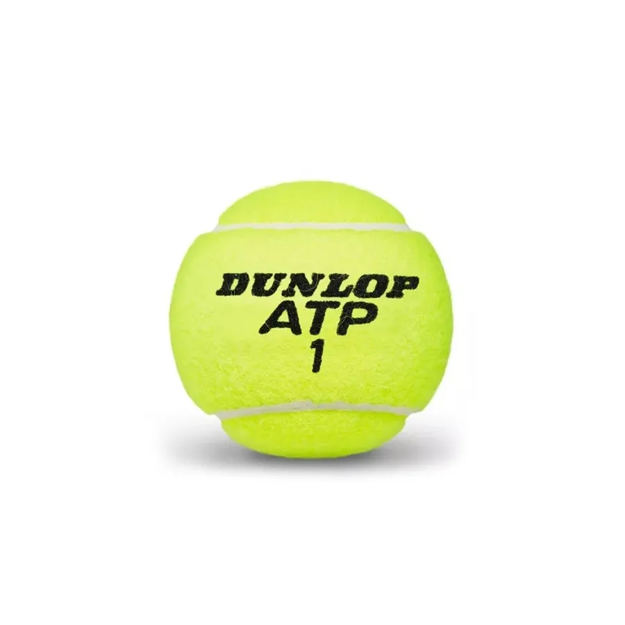 Imagen 1 de 3 de Pelota Dunlop Atp Championship-AMARILLO FLUOR