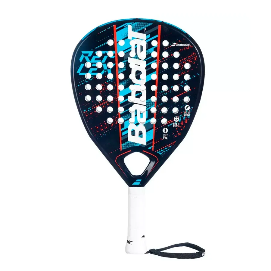 Imagen 0 de 4 de Paleta Babolat Reflex-NEGRO/CELESTE/BLANCO