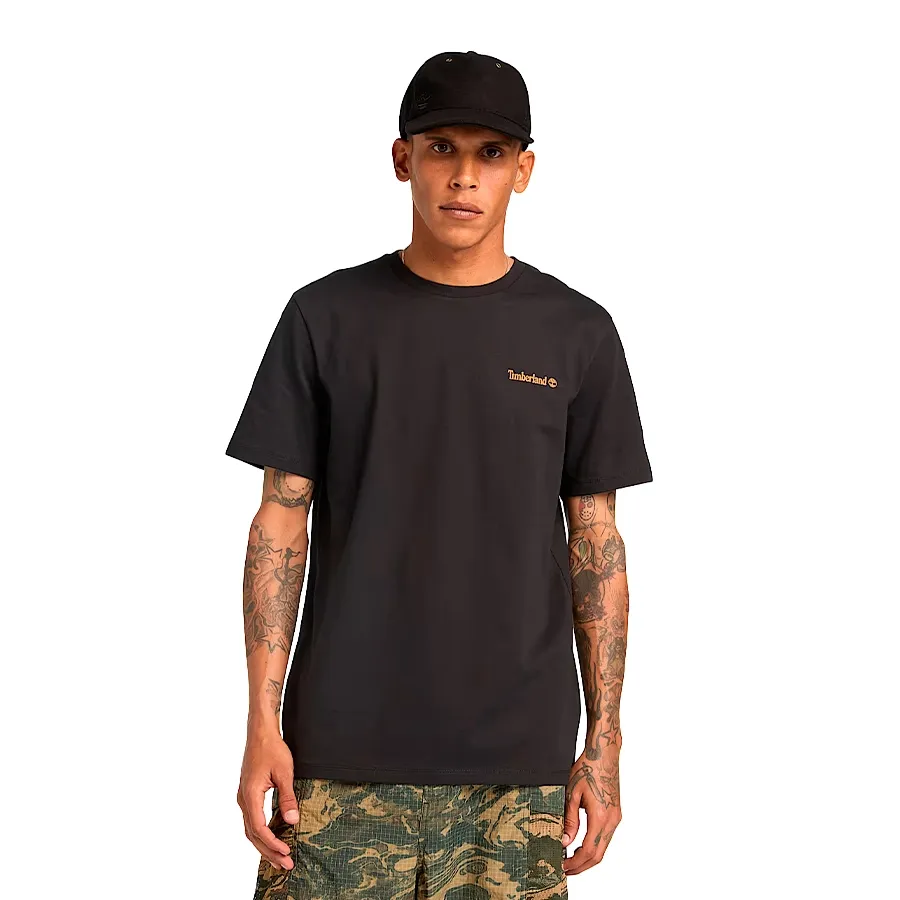 Imagen 0 de 5 de Remera Timberland Front and Back Logo-NEGRO