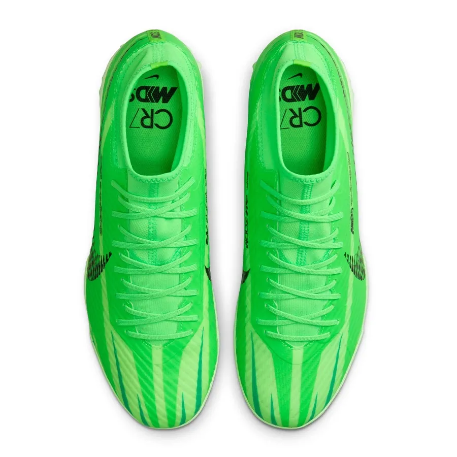 Imagen 4 de 8 de Botines Nike Zoom Superfly 9 Tf-VERDE FLUOR/NEGRO