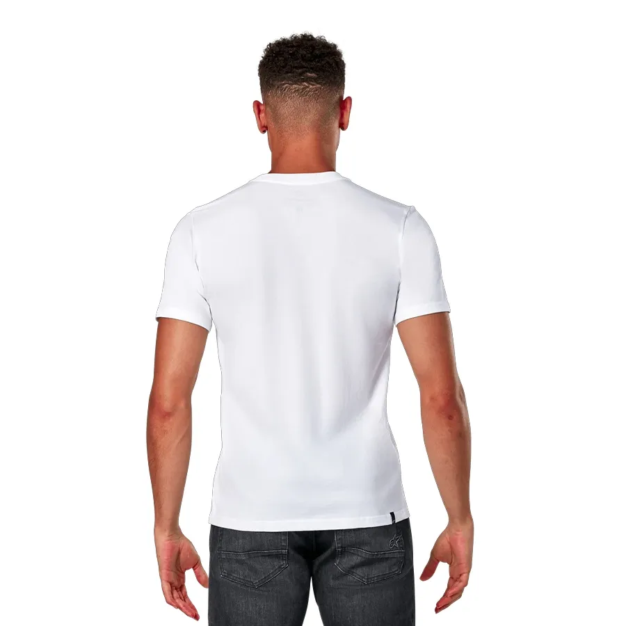 Imagen 1 de 5 de Remera Alpinestars Elliptic CSF Sleeve-BLANCO
