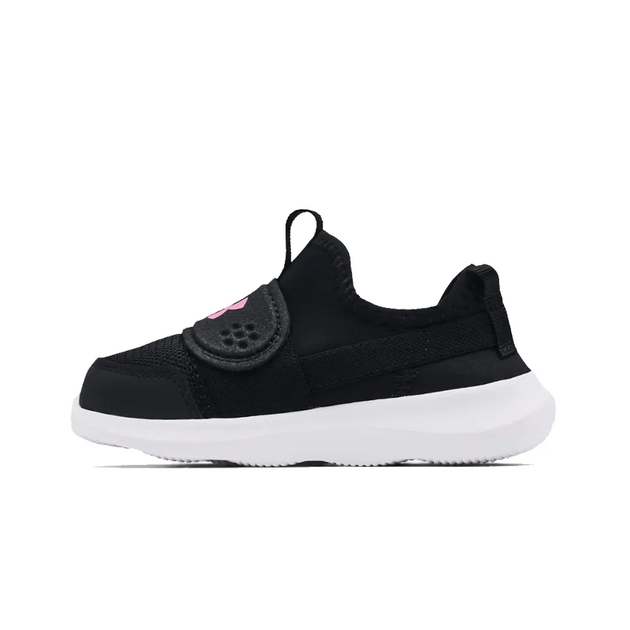 Imagen 1 de 5 de Zapatillas Under Armour Ginf Runplay-NEGRO/ROSA/BLANCO