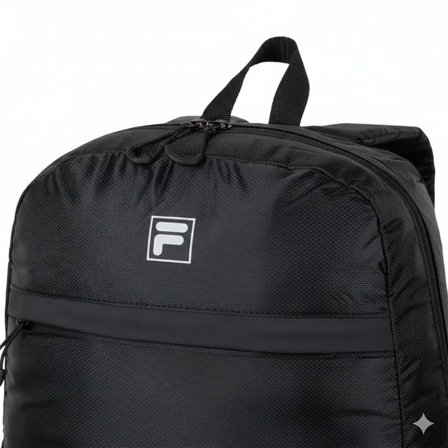 Imagen 2 de 3 de Mochila Fila f-box classic-NEGRO