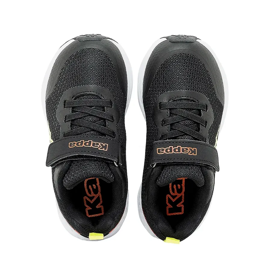 Imagen 2 de 4 de Zapatillas Kappa Logo Glinch-NEGRO/VERDE FLUOR