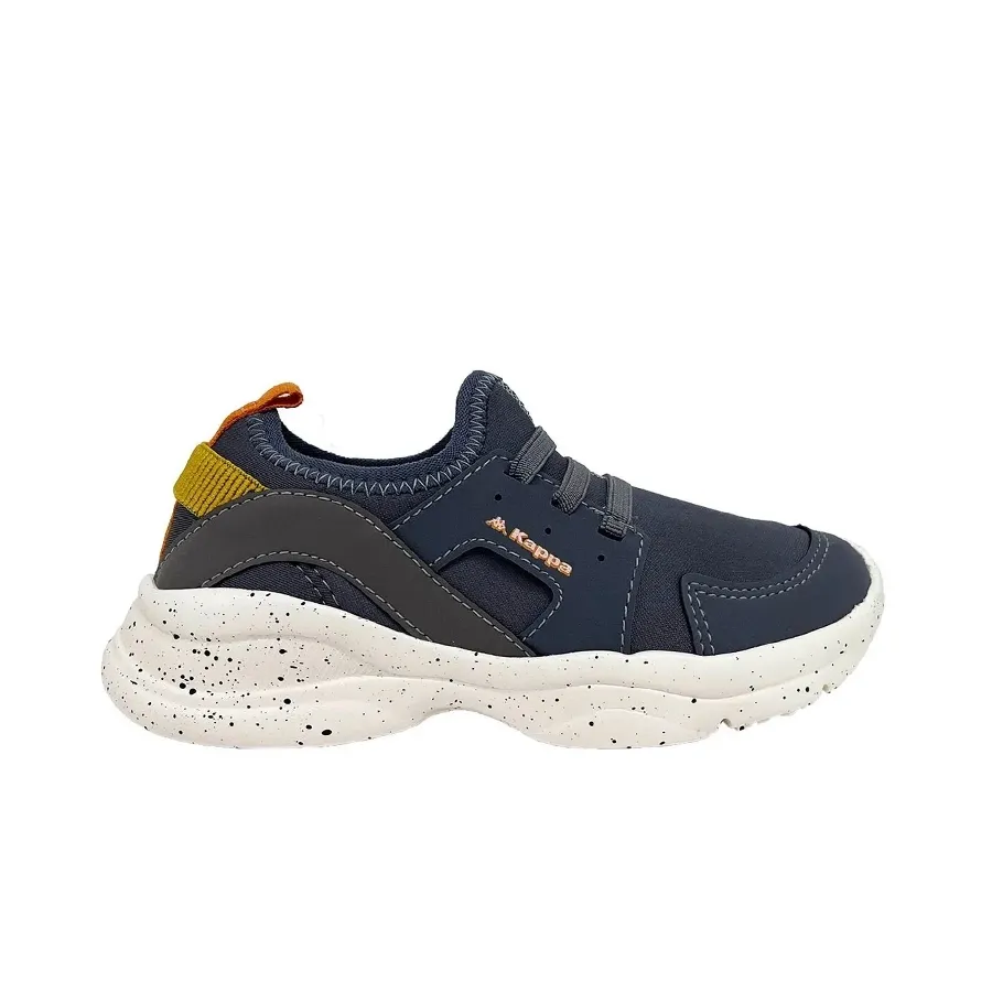 Imagen 0 de 3 de Zapatillas Kappa Ethan Kids-GRIS/AMARILLO/NARANJA
