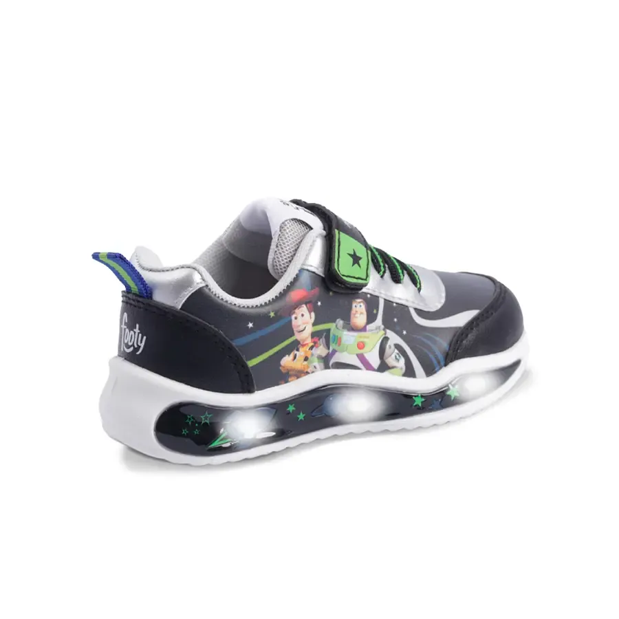 Imagen 2 de 3 de Zapatillas Footy Toy Story-NEGRO/VERDE