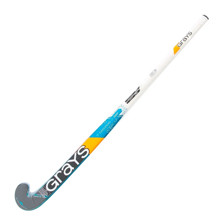 Imagen 1 de 4 de Palo De Hockey Grays Db Mic-BLANCO/PETROLEO/NARANJA