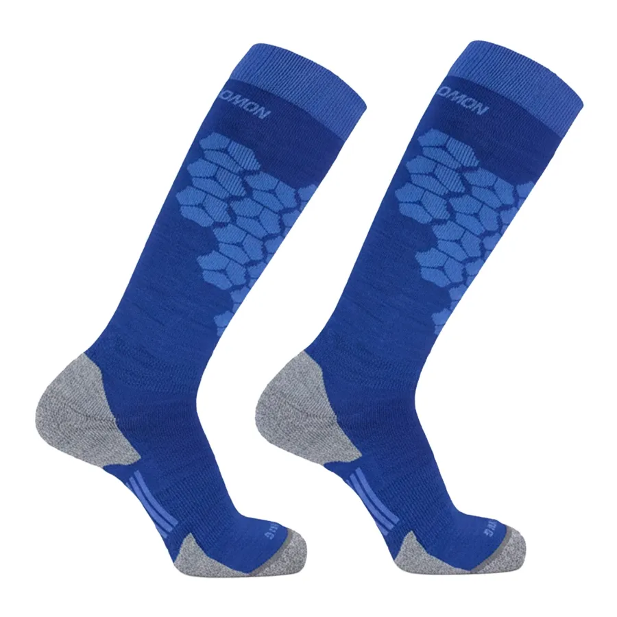 Imagen 1 de 3 de Medias Salomon Esqui Shelter-AZUL/GRIS