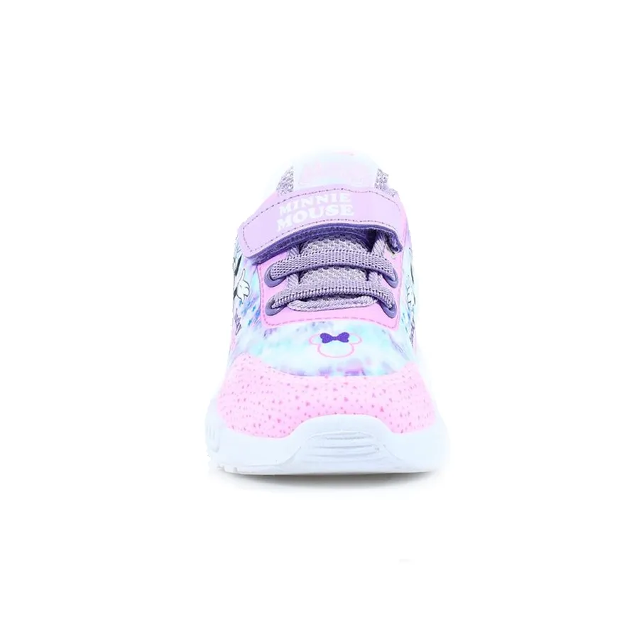 Imagen 1 de 3 de Zapatillas Footy Minnie Pop C/Luz-LILA/ROSA