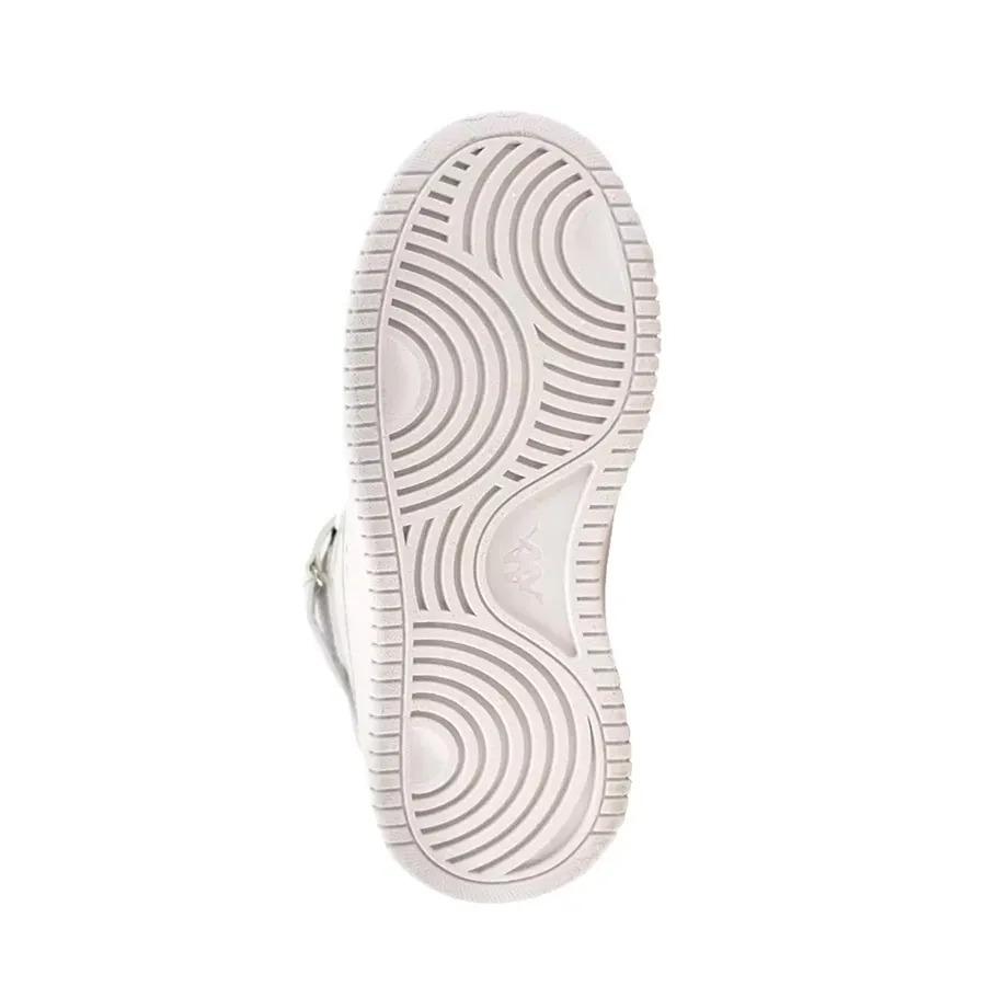 Imagen 5 de 6 de Zapatillas Kappa Logo Linate Mid Velcro Kids-BLANCO