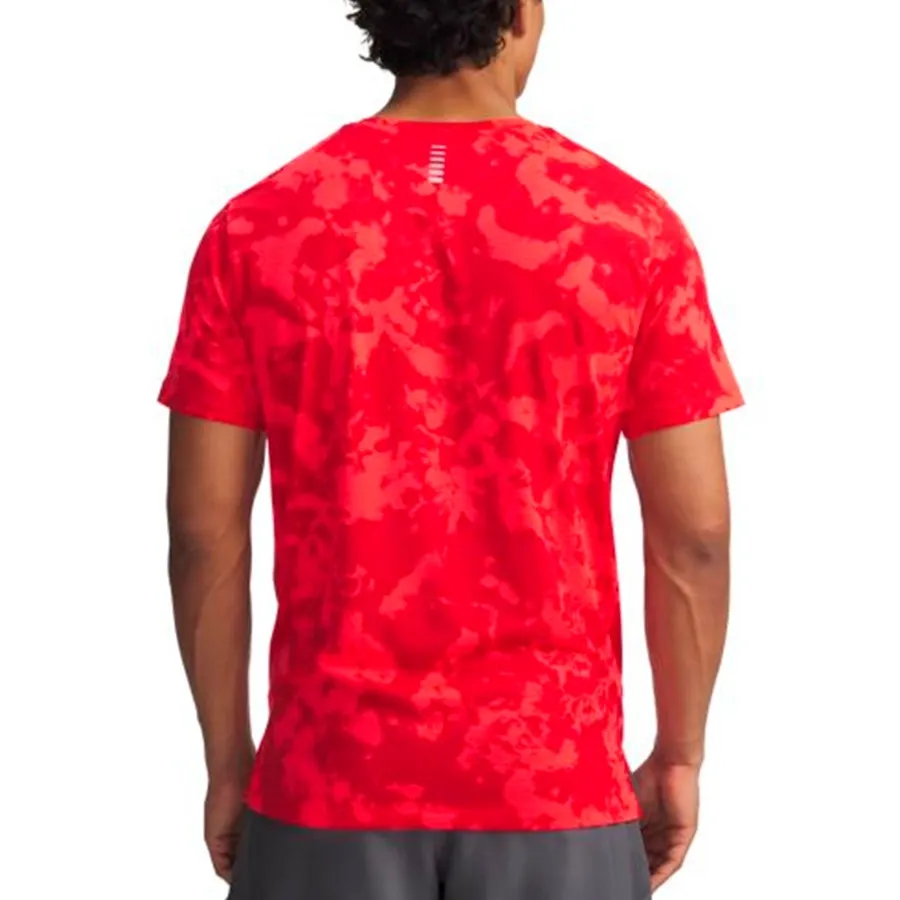 Imagen 1 de 3 de Remera Under Armour Launch Printed-ROJO