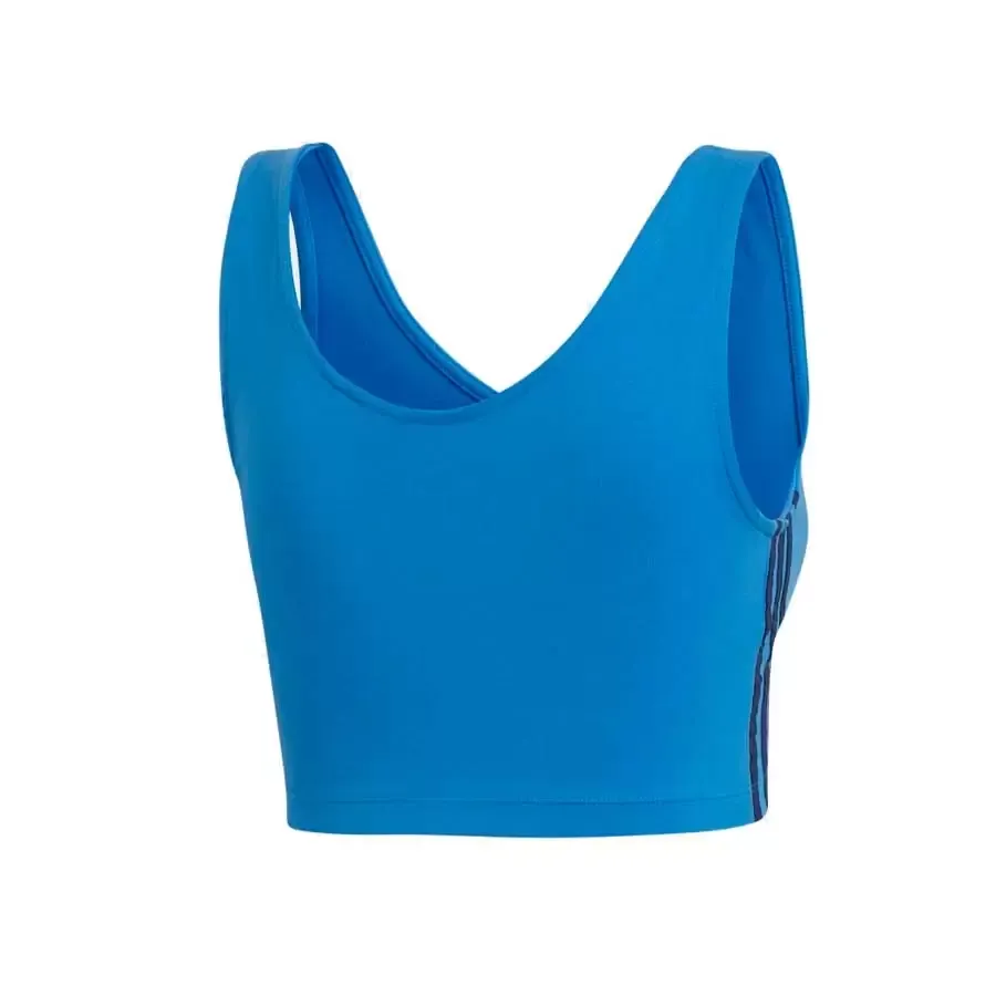 Imagen 1 de 4 de Top adidas originals Crop Tank-AZUL/NEGRO