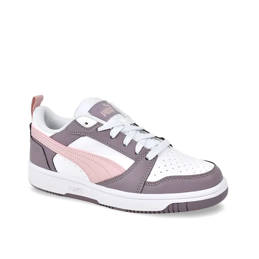 Imagen 1 de 5 de Zapatillas Puma Rebound V6 Lifestyle-BLANCO/VIOLETA/ROSA