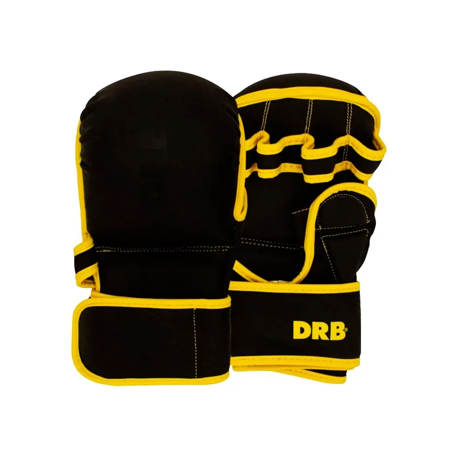 Imagen 0 de 4 de Guantes DRB Box Entrenamiento-NEGRO/AMARILLO