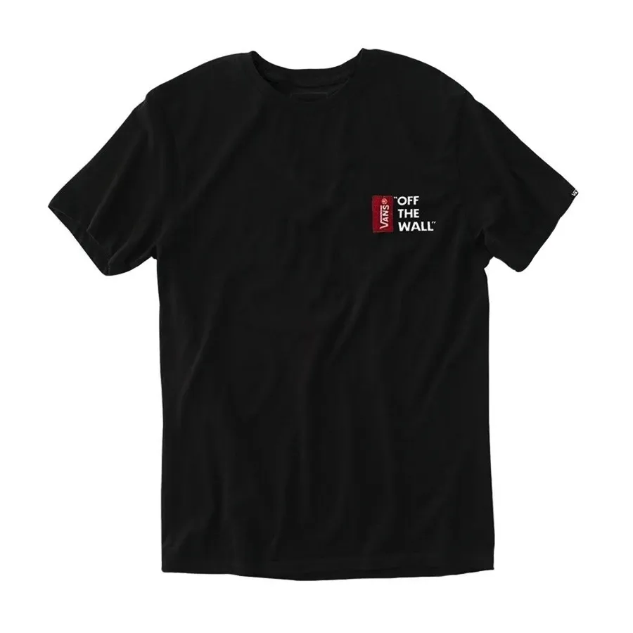 Imagen 0 de 4 de Remera Vans Off The Wall Classic-NEGRO/ROJO/BLANCO