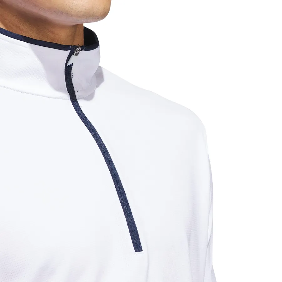 Imagen 3 de 5 de Buzo adidas Core ltwt 1/4-BLANCO