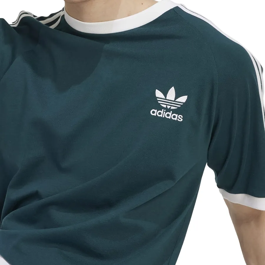 Imagen 5 de 6 de Remera adidas originals Adicolor Classics 3-Stripes-PETROLEO/BLANCO